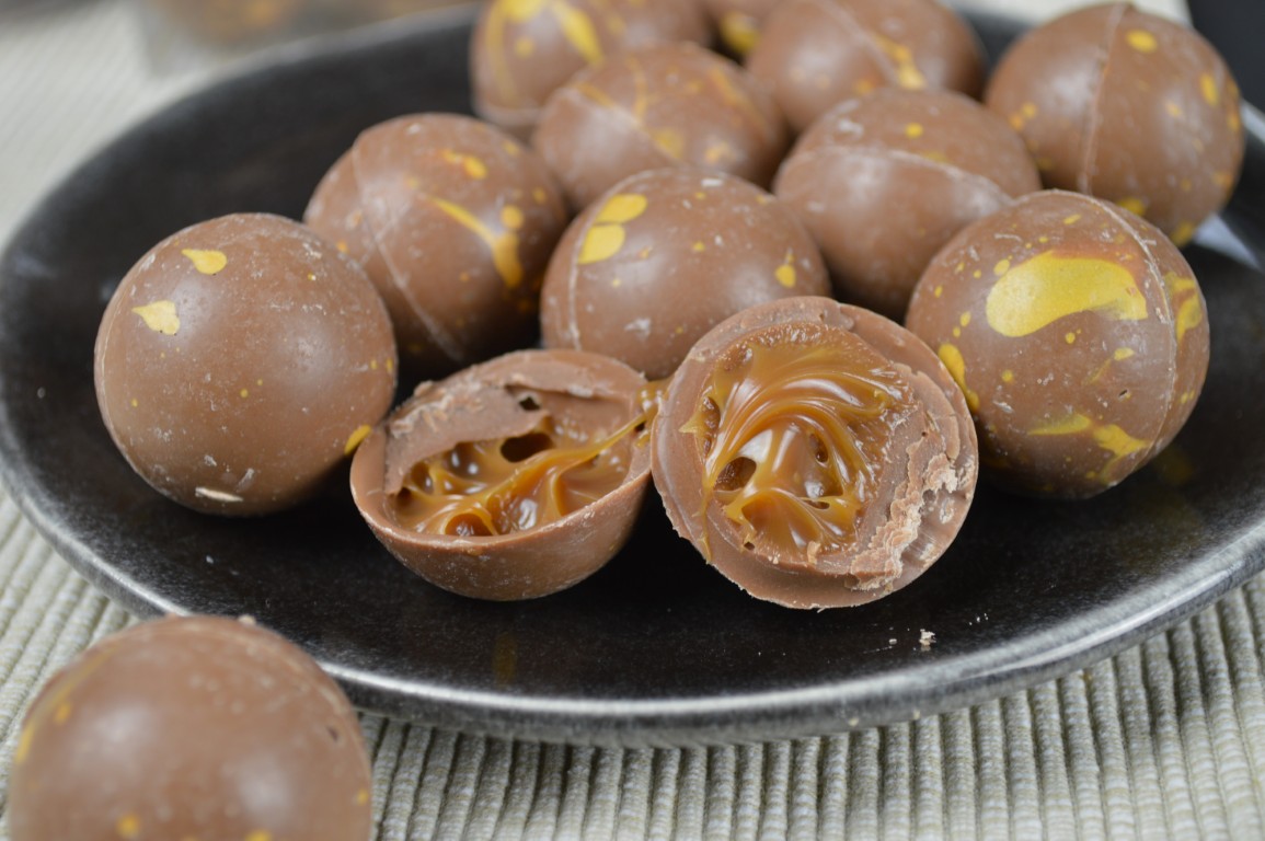 Caramel truffels per 12 verpakt